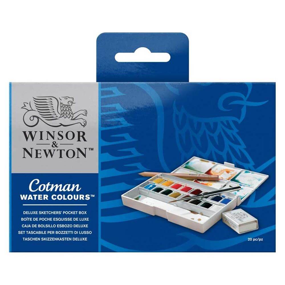 Winsor and Newton Cotman Deluxe Sketchers Pocket Box